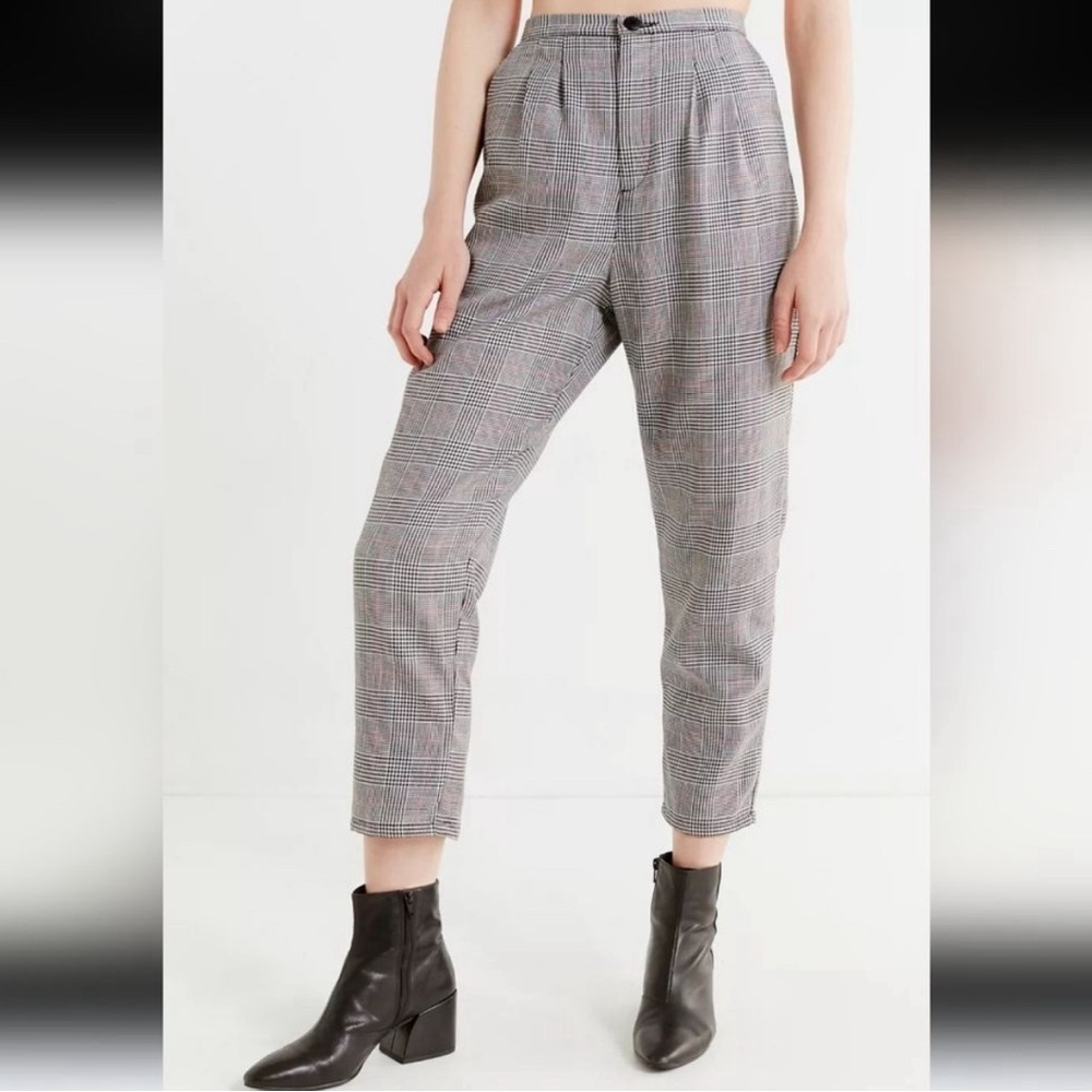 Urban Renewal Plaid Trousers Urban Outfitters Pants Fall Plaid Pants